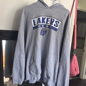 Gray Lakers GVSU Hoodie